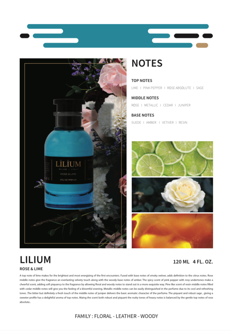 LILIUM | ROSE & LIME